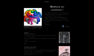 Mettonsencommun.free.fr thumbnail