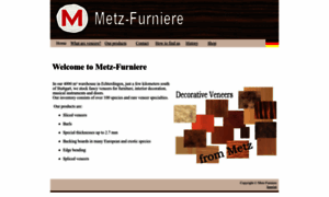 Metz-furniere.de thumbnail