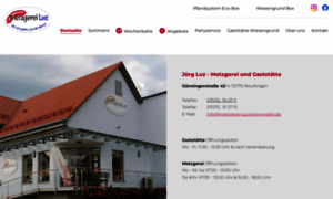 Metzgerei-luz-bronnweiler.de thumbnail