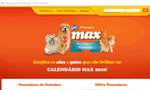 Meuamigoeomaximo.maxtotalalimentos.com.br thumbnail