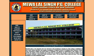 Mewalalsinghpgcollege.org thumbnail
