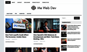 Mewebdev.net thumbnail