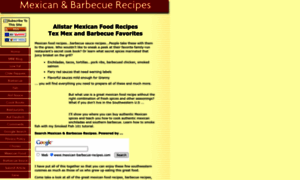 Mexican-barbecue-recipes.com thumbnail