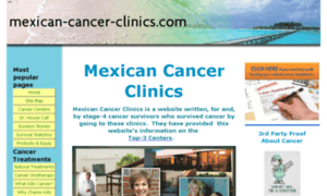 Mexican-cancer-clinics.com thumbnail