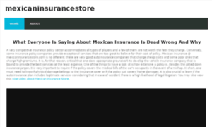 Mexicaninsurancestore.webspawner.com thumbnail