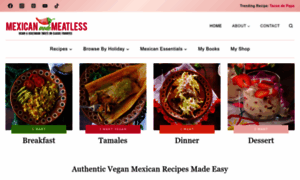 Mexicanmademeatless.com thumbnail