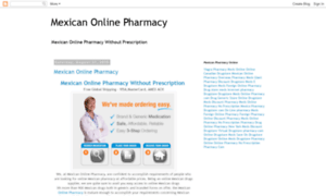 Mexicanonlinepharmacy-meds.blogspot.com thumbnail