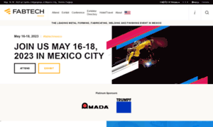 Mexico.fabtechexpo.com thumbnail