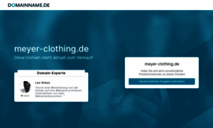 Meyer-clothing.de thumbnail