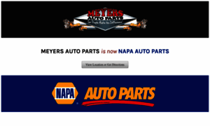 Meyersautoparts.com thumbnail