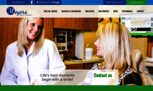 Meyersfamilydental.com thumbnail