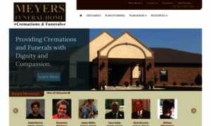 Meyersfuneralhomes.com thumbnail