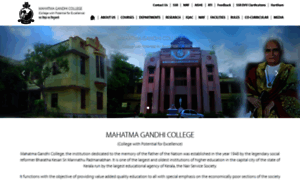 Mgcollegetvm.ac.in thumbnail