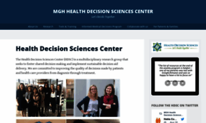 Mghdecisionsciences.org thumbnail