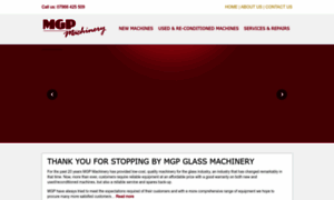 Mgpglassmachinery.co.uk thumbnail