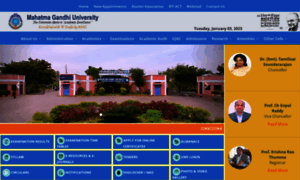 Mguniversity.ac.in thumbnail