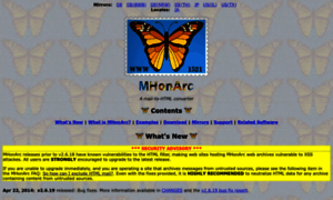Mhonarc.org thumbnail