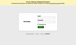 Mhonline.harvestapp.com thumbnail