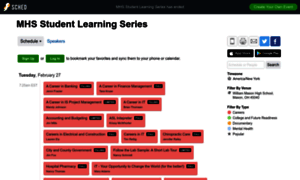 Mhsstudentlearningseries2018.sched.com thumbnail