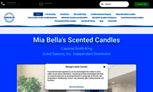 Miabellasscentedcandles.com thumbnail