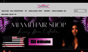 Miami-hair-shop.com thumbnail