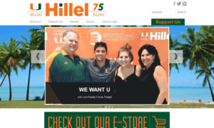 Miami.hillel.org thumbnail