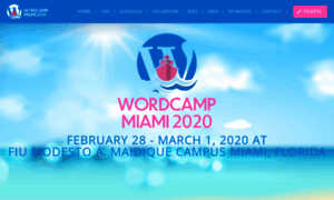 Miami.wordcamp.org thumbnail