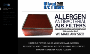 Miamiacfilters.com thumbnail