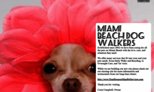 Miamibeachdogwalkers.com thumbnail