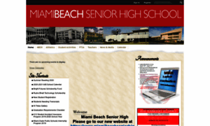 Miamibeachhigh.schoolwires.com thumbnail