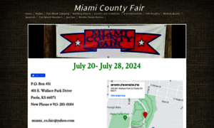 Miamicountykansasfair.com thumbnail