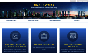 Miamidadematters.org thumbnail