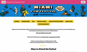Miamifilmfestival2024.eventive.org thumbnail