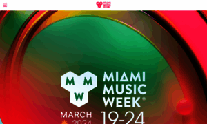Miamimusicweek.com thumbnail