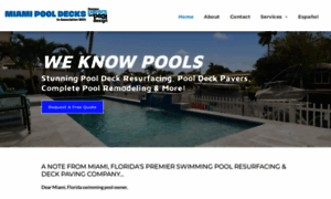 Miamipooldecks.com thumbnail