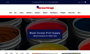 Miamiscreenprintsupply.com thumbnail