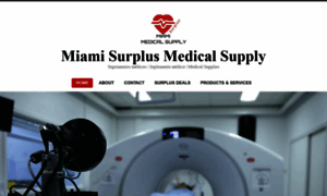 Miamisurplusmedicalsupply.com thumbnail