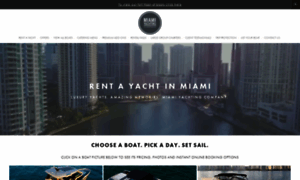 Miamiyachtingcompany.com thumbnail