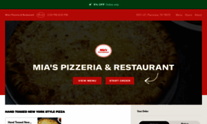 Miaspizzeriarestaurant.com thumbnail