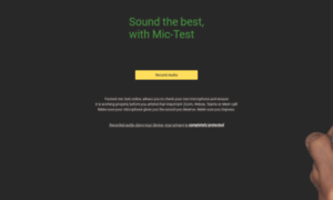 Mic-test.com thumbnail