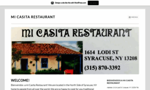 Micasitarestaurant.wordpress.com thumbnail