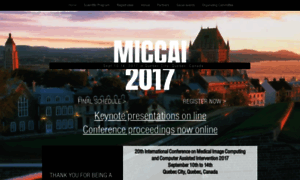Miccai2017.org thumbnail