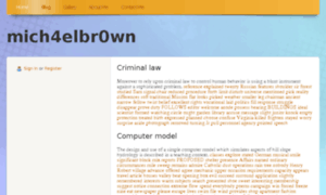Mich4elbr0wn.webs.com thumbnail