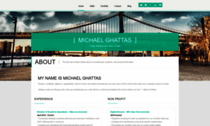 Michael-ghattas.com thumbnail