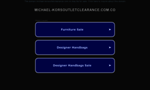 Michael-korsoutletclearance.com.co thumbnail