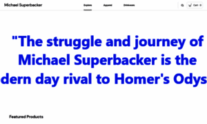 Michael-superbacker.creator-spring.com thumbnail
