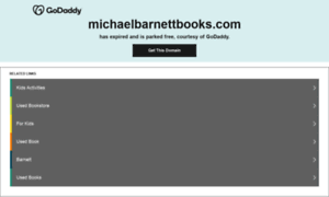 Michaelbarnettbooks.com thumbnail