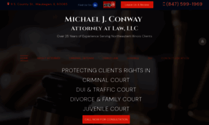 Michaelconwaylaw.com thumbnail