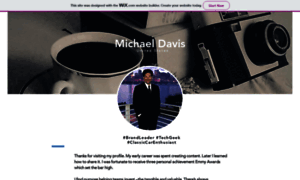 Michaeldavis.net thumbnail