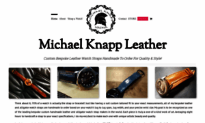 Michaelknappleather.com thumbnail